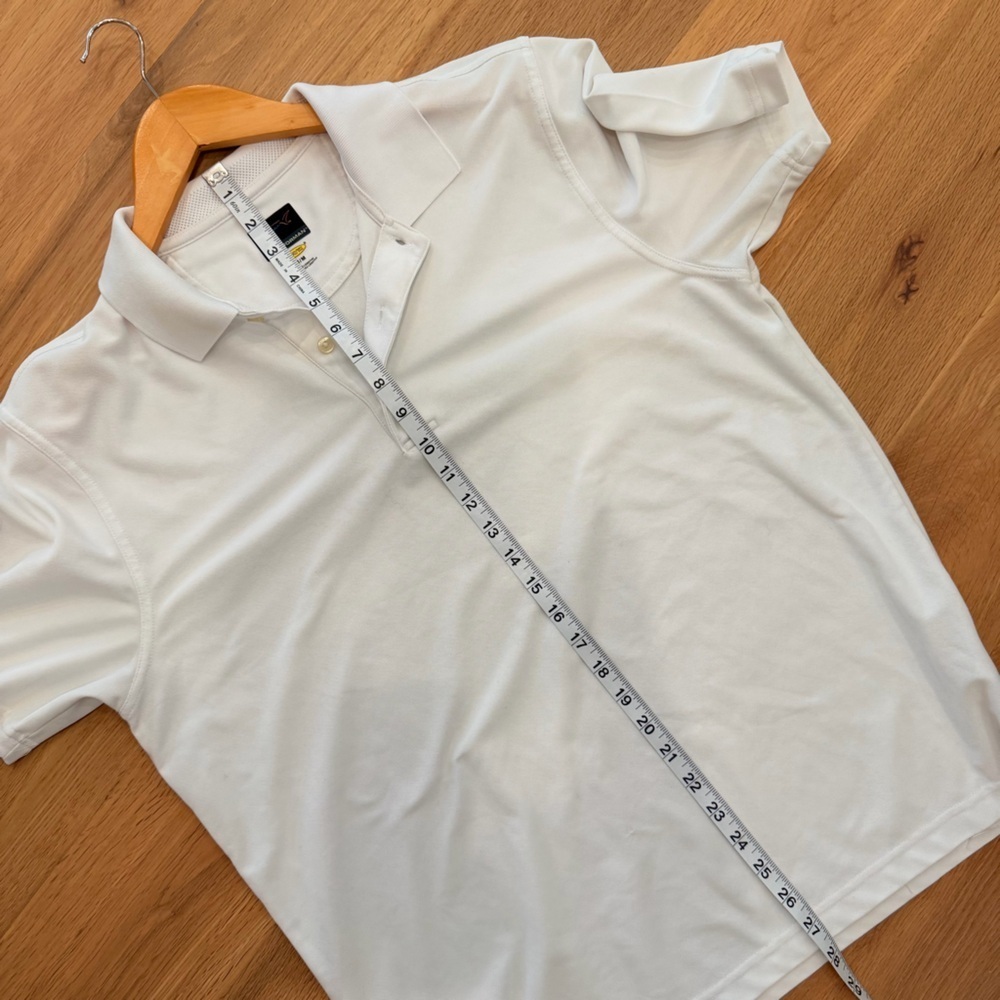 🤍 Greg Norman Collection Classic White Polo – Size Medium - Picture 7 of 7
